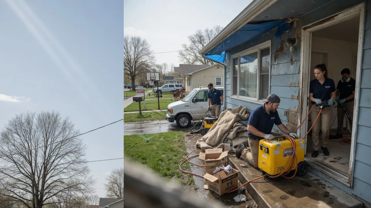 Basement Flood Cleanup in Dickey, ND near me